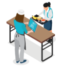 Pupil paying for lunch Pupil paying for lunch