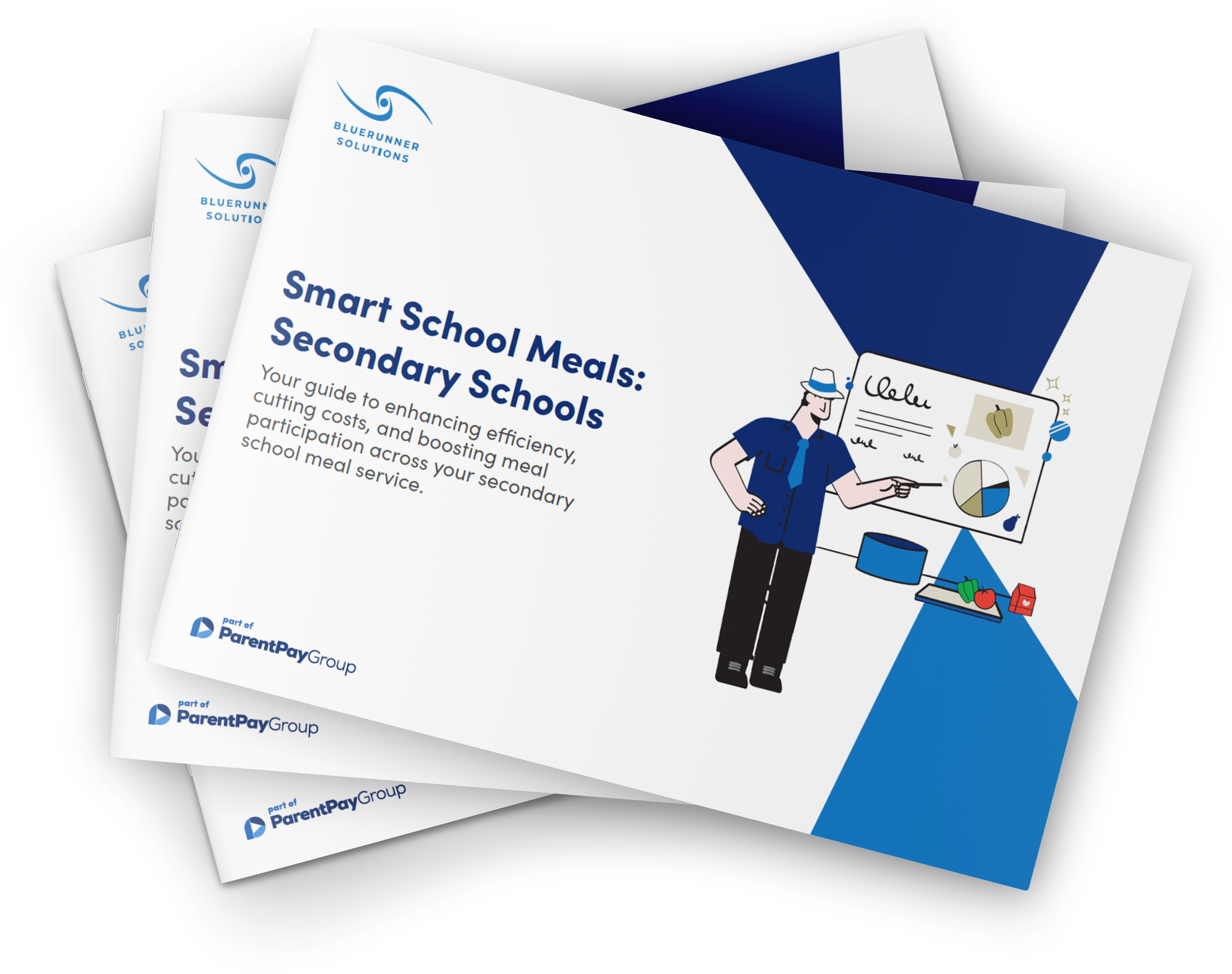 Smart School Meals Secondary Schools Mockup - Trio
