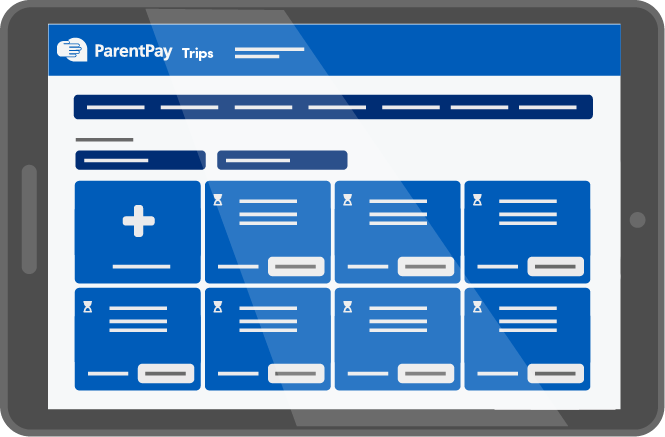 ParentPay School Trips Tablet